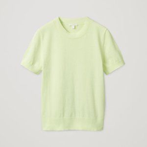 Cos KNITTED COTTON TOP S